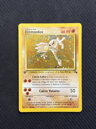 Carte pokemon hitmonlee 62 - carte,