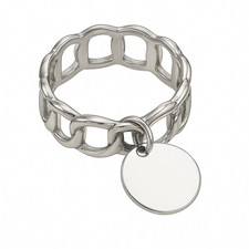 Anello Catena Maglia Rotonda