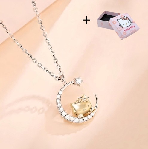 Collana con ciondolo luna