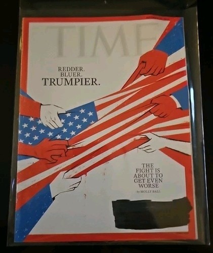 Time magazine trumpier redder - trumpier,