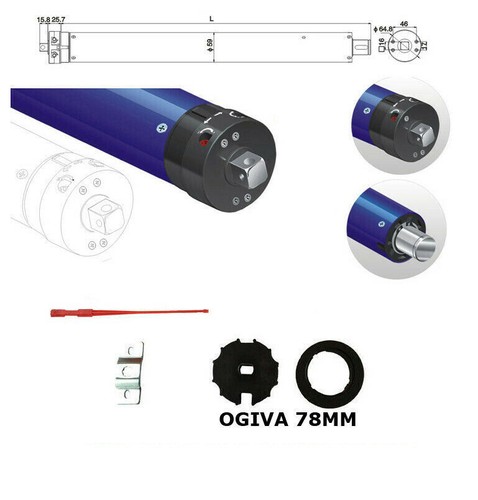 Motore elettrico avvolgibile - motore,