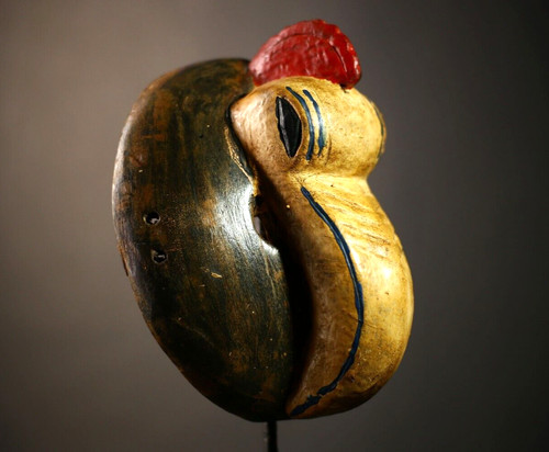 Maschera per uccelli tribali