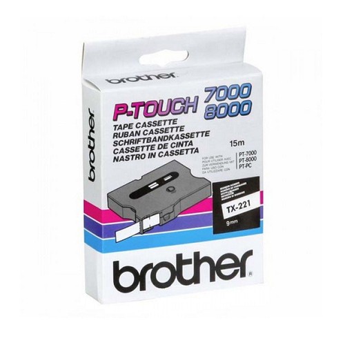 Brother 221 tx221 9mm 15mt - brother,