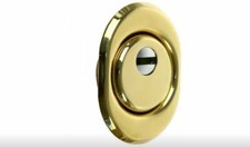 MOTTURA DEFENDER PROTEZIONE PER CILINDRO PROTECTOR FISSO PER SERRATURA ORO  
