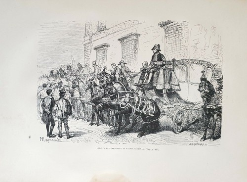 1875 roma stampa antica arrivo - 1875,
