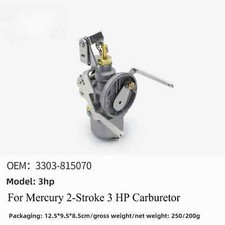 Carburatore motore fuoribordo barca adatto per Mercury 2 tempi 3 HP 3303-815070