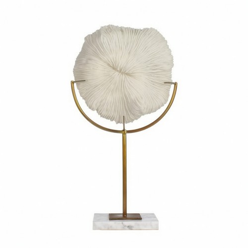 Scultura corallo con base - corallo,