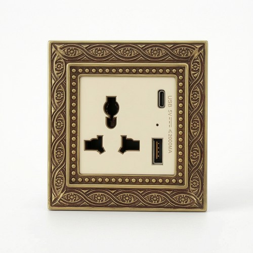 Placca interruttore vintage - interruttore,