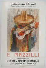 [AFFICHE D'ART] E. MAZZILLI 