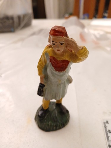 Personaggio presepe vintage - vintage,