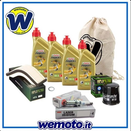 Kit tagliando olio castrol - olio,