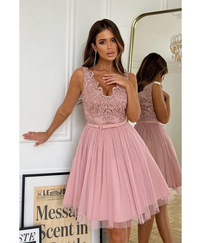 Abito corto elegante in - corto,