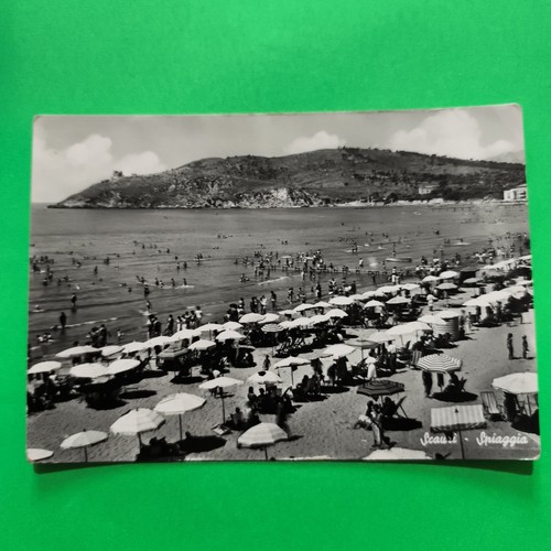 Scauri spiaggia cartolina - scauri, lt