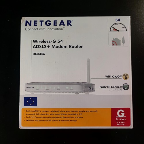Netgear wireless g54 - -, modem