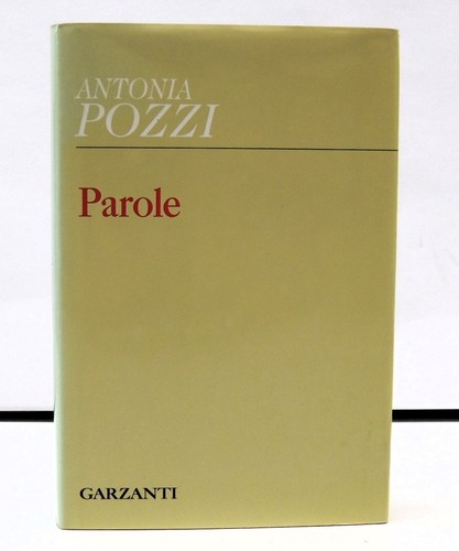 Antonia pozzi parole 2a - -,