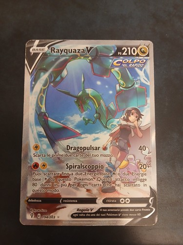 Rayquaza alternative art - v,