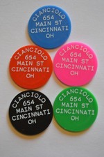 Food Stamp Tokens Set (5)