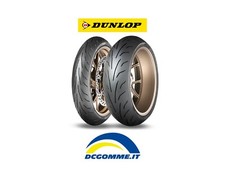 COPPIA GOMME DUNLOP 120/70ZR17 (58W) + 190/55 ZR17 (75W) QUALIFIER CORE