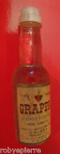 1 bottiglia bottiglietta mignon vintage liquore grappa riserva piemonte Chiesa