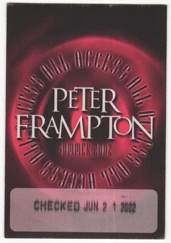 Vintage 2002 peter frampton - 2002,