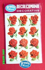 fiori rose rosse piccole decal