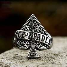 Anello ASSO DI PICCHE Poker