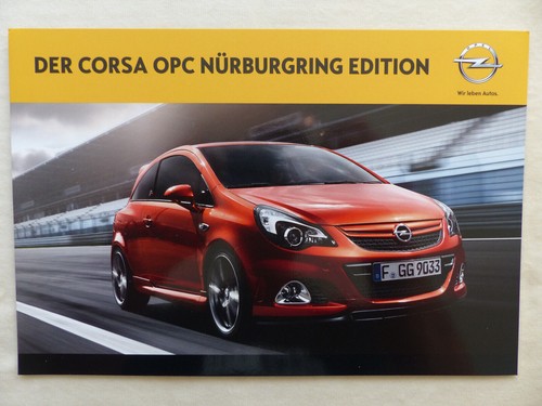 Opel corsa opc nürburgring - corsa,