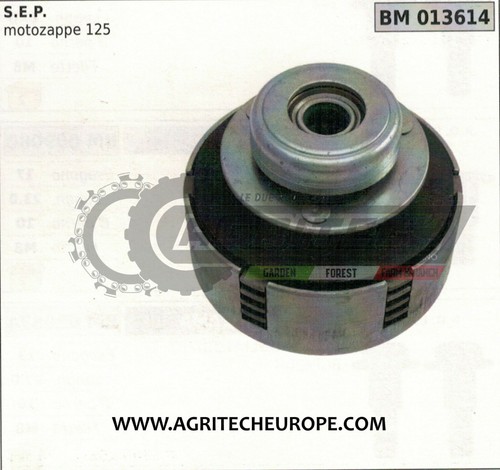 Frizione completa motozappa - frizione,