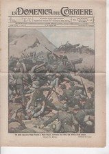 F8445 LA DOMENICA DEL CORRIERE 09.07.1916 RIVISTA SETTIMANALE