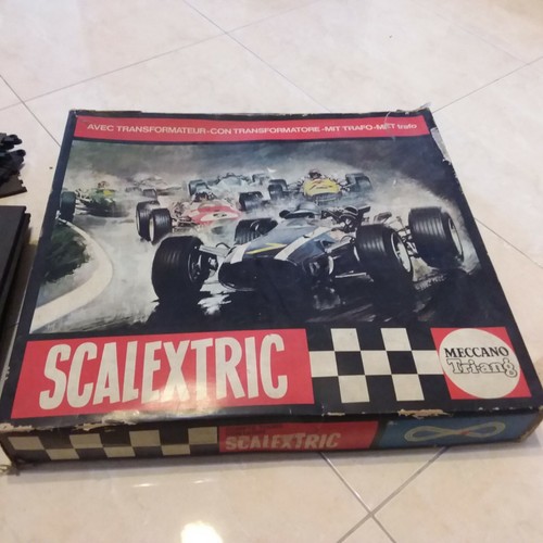 Pista vintage rara scalextric - pista,