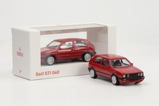 1:43 VW Golf II GTI G60 Volkswagen rosso Jet Car Norev pressofuso 840062