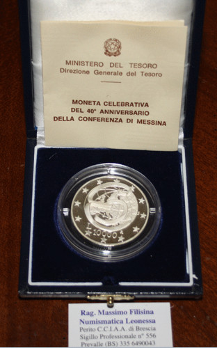 Italia 10000 lire argento - nl*,