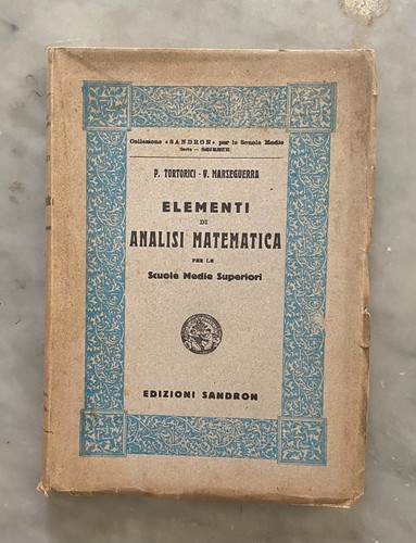 Elementi analisi matematica - elementi, di