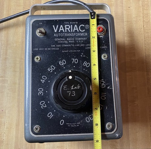 Vintage variac general radio - vintage,