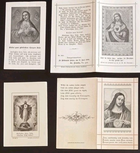 Lotto santini sacro cuore - lotto, n.4