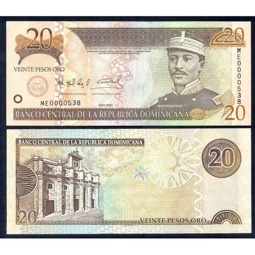 Dominican republic pesos - 20,