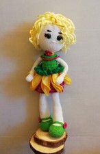 Bambola amigurumi idea regalo