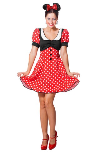 Costume minnie mouse donna - costume,