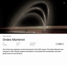 Sonicouture ONDES MARTENOT per