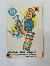 Figurina Collezione Punti MIRA LANZA detersivo CALINDA EXTRA – errore di stampa