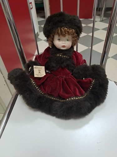 Vintage bambola porcellana - in,