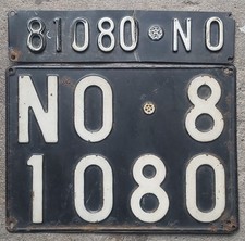 TARGA FIAT 500 AUTO D'EPOCA ORIGINALE METALLO ANNI '60