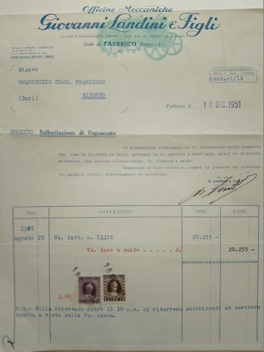 Trattore landini fabbrico - trattore, landini-fabbrico(re)