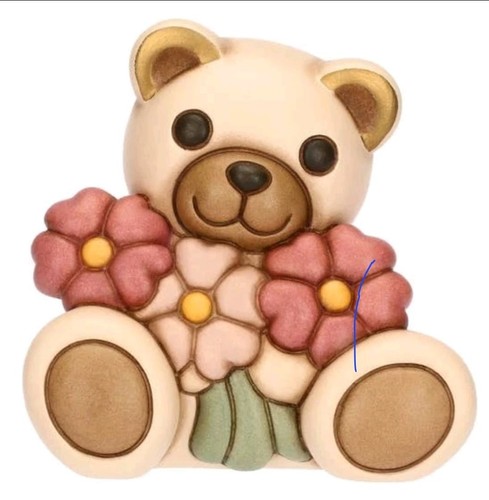 Thun teddy con mazzo - thun, di