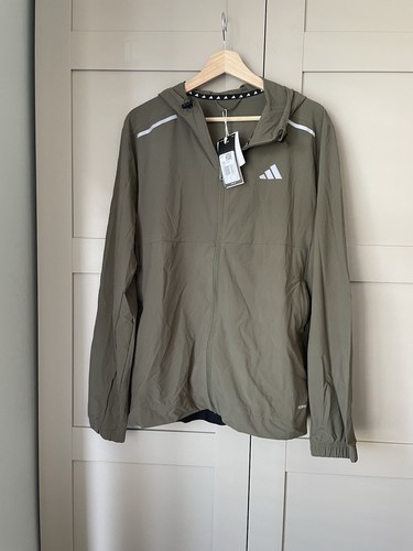 Men adidas green zip - adidas, up