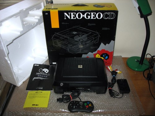 Boxed neo geo front - cd, loader