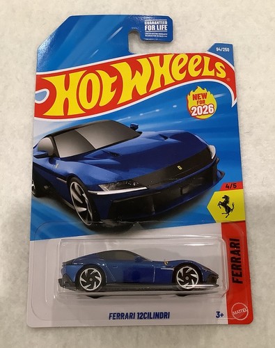 Hot wheels ferrari 12cilindri - wheels,