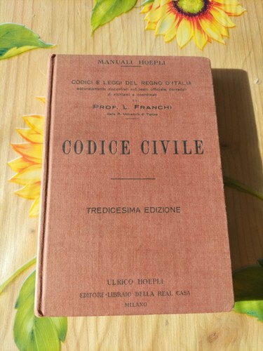 Codice civile franchi - -, l.