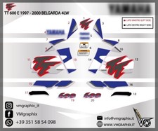 Adesivi TT 600 E BELGARDA 4LW
