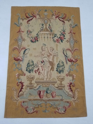 Antico pannello arazzo - , da